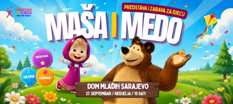 PREDSTAVA MAŠA I MEDO